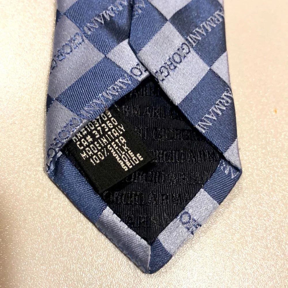 Giorgio Armani Tie/ Blue - Picture 3 of 10